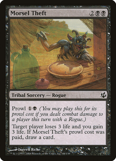 Morsel Theft - Morningtide Magic card