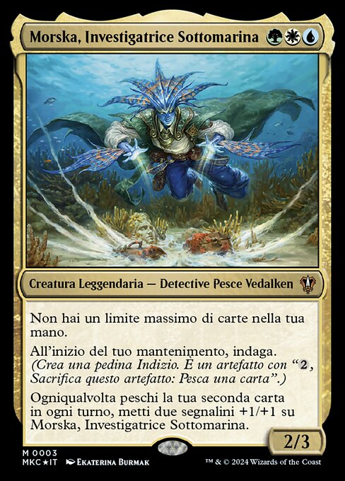 Morska, Undersea Sleuth