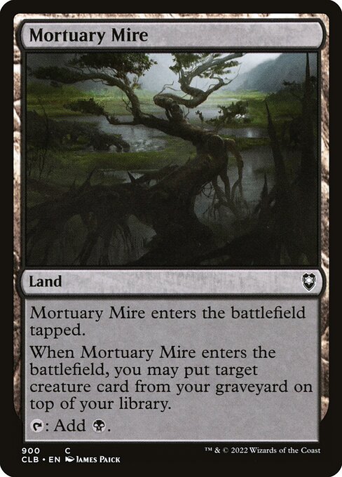 Mortuary Mire - Commander Legends: Battle for Baldur's Gate Magic card