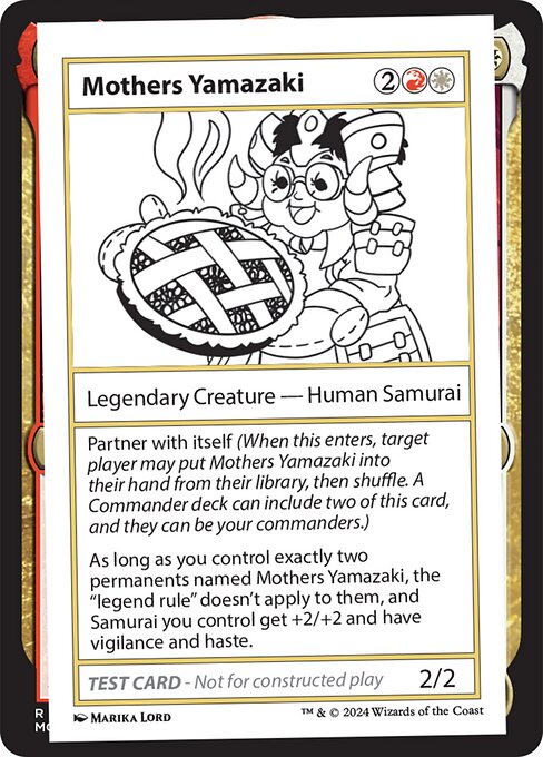 Mothers Yamazaki - Mystery Booster 2 (#598) - Illustrated by Marika Lord - Magic: The Gathering Card