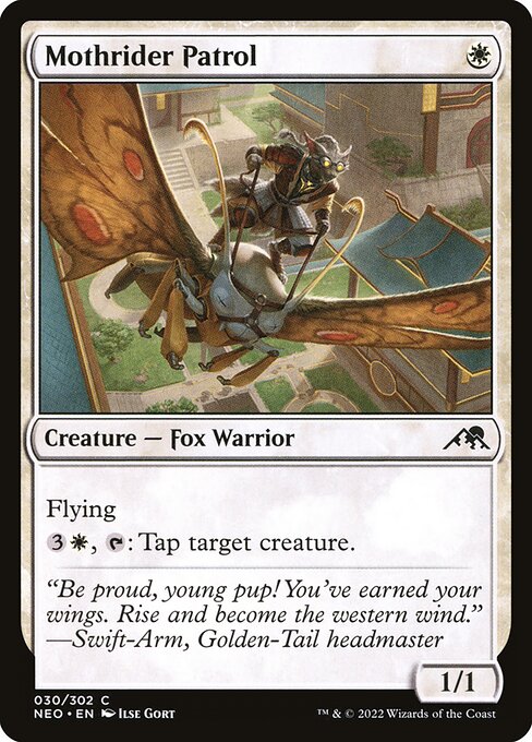 Mothrider Patrol - Kamigawa: Neon Dynasty Magic card