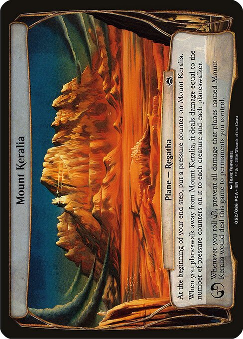 Mount Keralia - Planechase Anthology Planes (#52) - Illustrated by Franz Vohwinkel - Magic: The Gathering Card