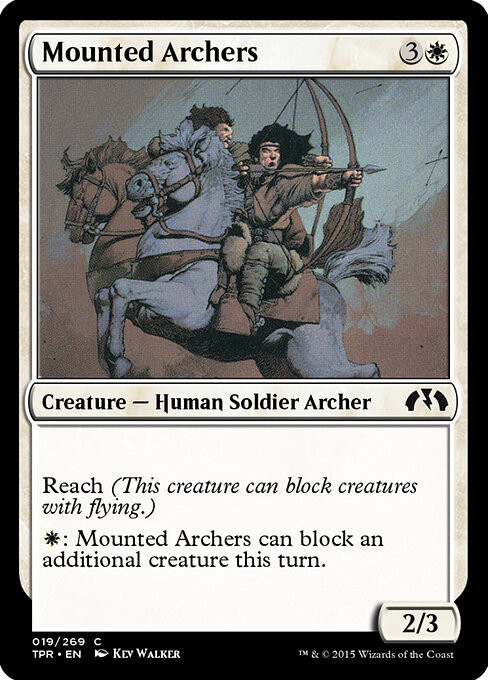 Mounted Archers - Tempest Remastered Magic card