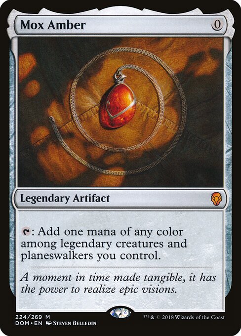Mox Amber - Dominaria Magic card