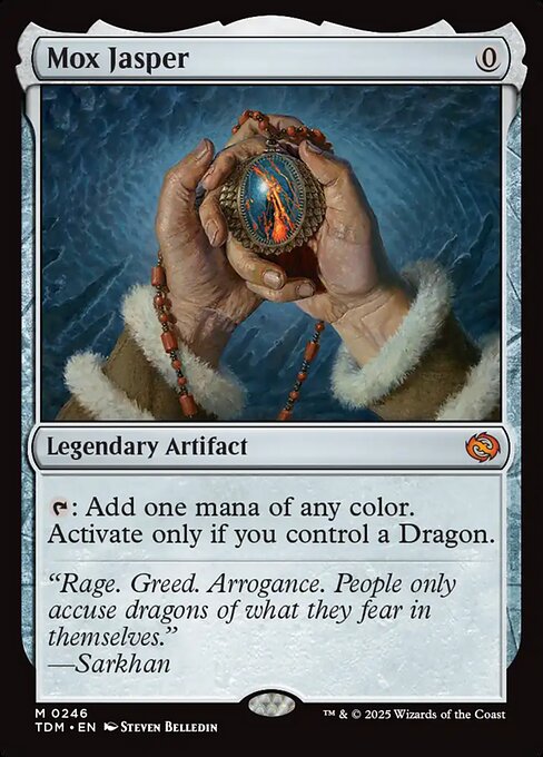 Mox Jasper - Tarkir: Dragonstorm Magic card