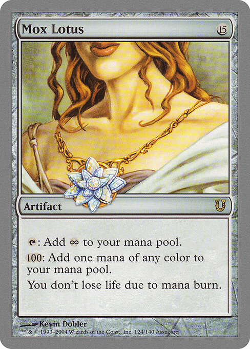 Mox Lotus - Unhinged Magic card