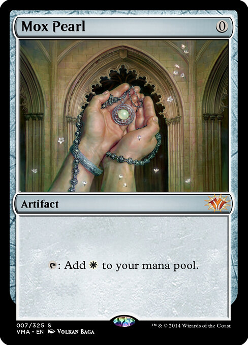 Mox Pearl - Vintage Masters Magic card