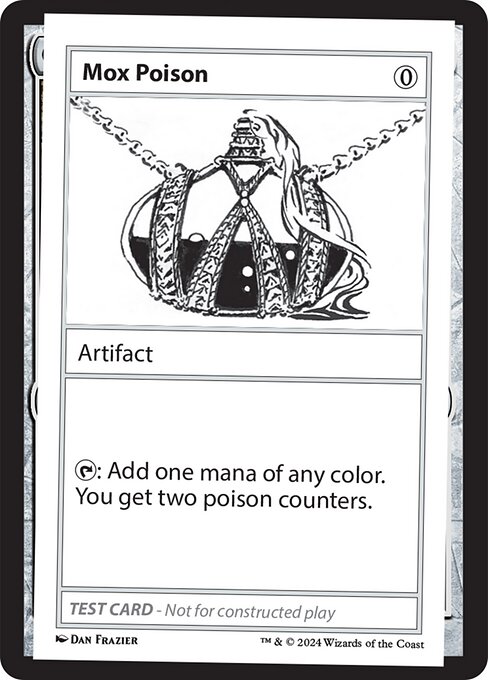 Mox Poison - Mystery Booster 2 Magic card