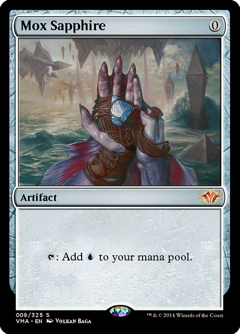 Mox Sapphire - Vintage Masters Magic card