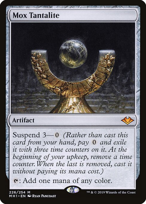 Mox Tantalite - Modern Horizons Magic card