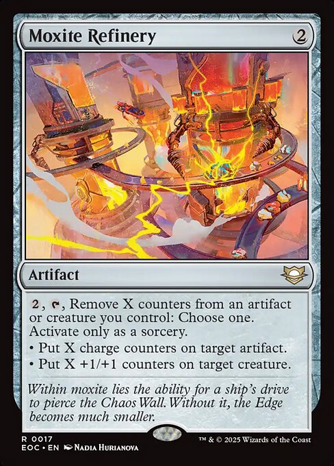Moxite Refinery - Edge of Eternities Commander Magic card