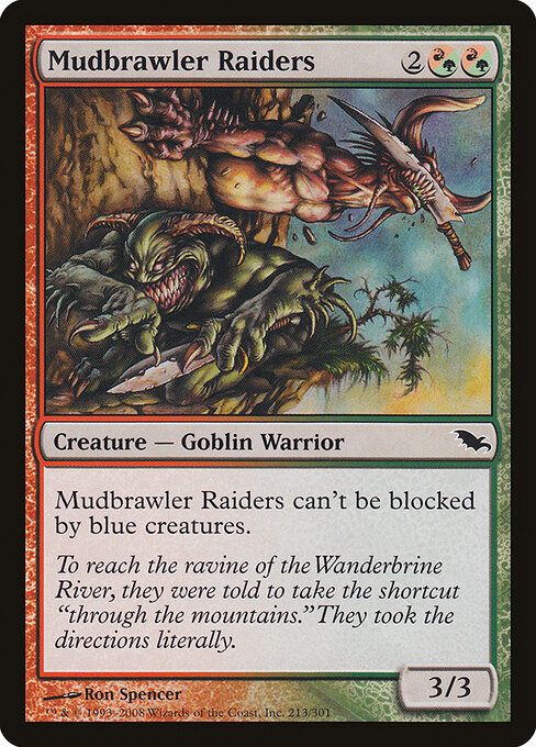 Mudbrawler Raiders - Shadowmoor Magic card