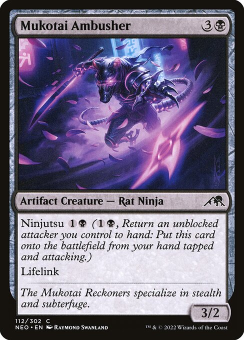 Mukotai Ambusher - Kamigawa: Neon Dynasty Magic card