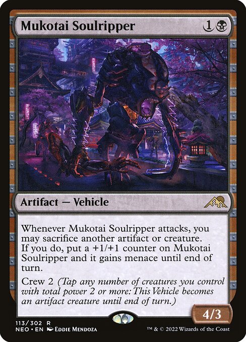 Mukotai Soulripper - Kamigawa: Neon Dynasty Magic card
