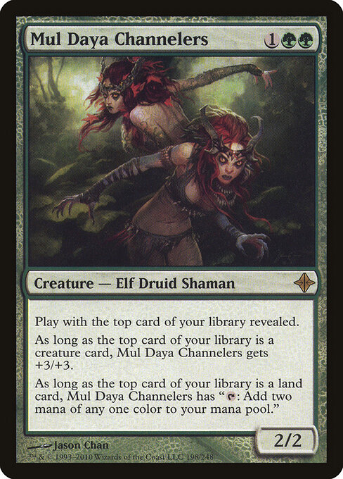 Mul Daya Channelers - Rise of the Eldrazi Magic card