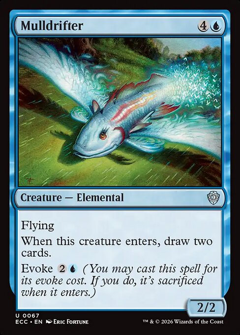Mulldrifter - Lorwyn Eclipsed Commander Magic card