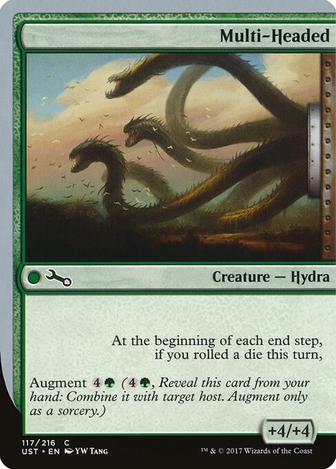 Multi-Headed - Jumpstart 2022 Front Cards (#43) - Illustrated by Eric Deschamps - Magic: The Gathering Card