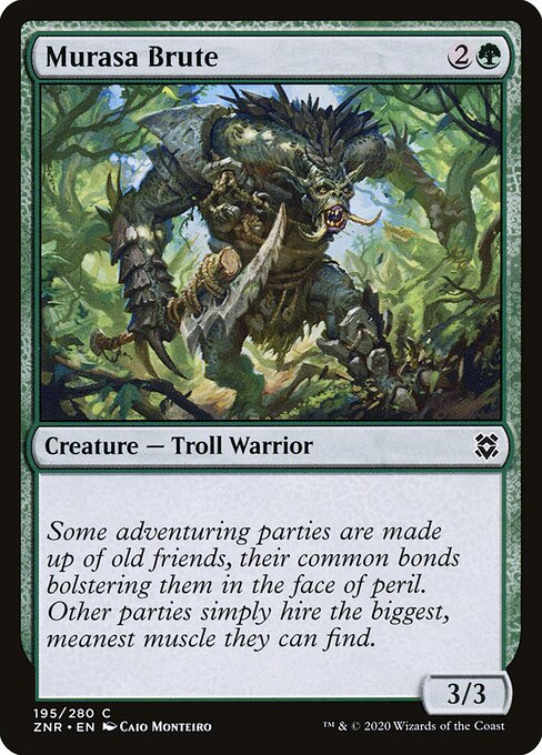 Murasa Brute - Zendikar Rising Magic card