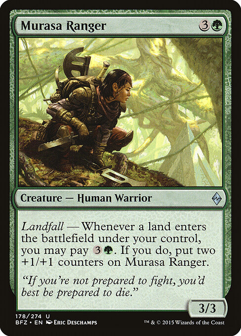 Murasa Ranger - Battle for Zendikar Magic card