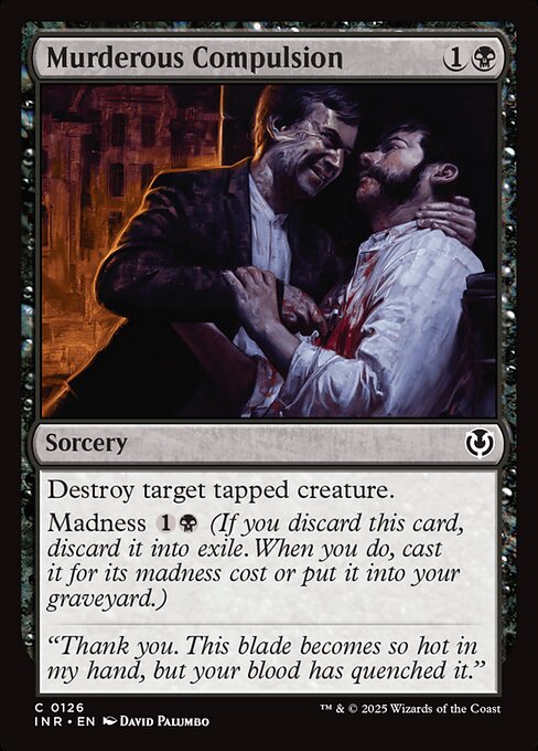 Murderous Compulsion - Innistrad Remastered Magic card