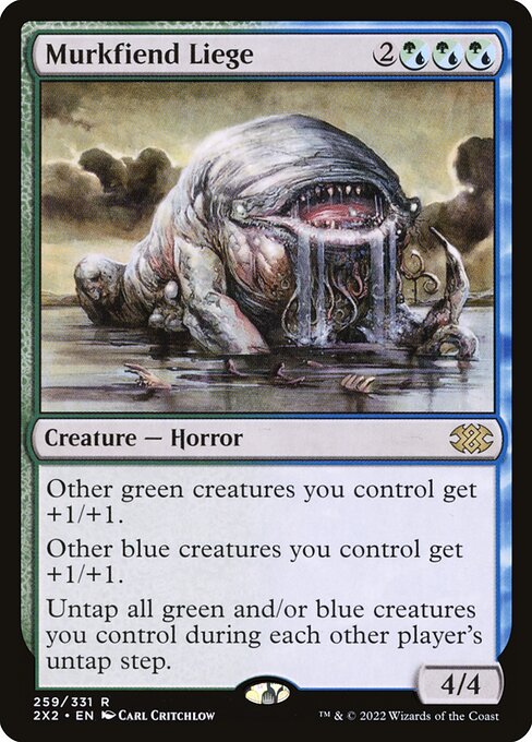 Murkfiend Liege - Double Masters 2022 Magic card