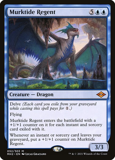 Murktide Regent - Modern Horizons 2 Magic card