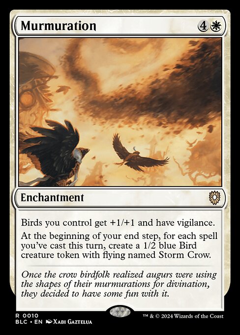 Murmuration - Bloomburrow Commander Magic card