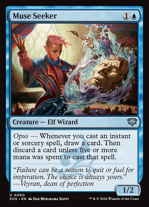 Muse Seeker - Secrets of Strixhaven Magic card