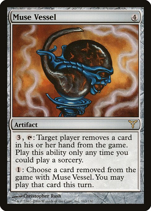 Muse Vessel - Dissension Magic card