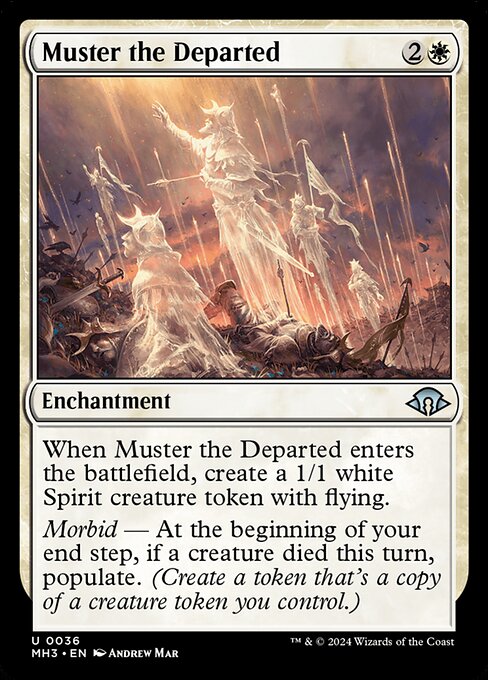 Muster the Departed - Modern Horizons 3 Magic card