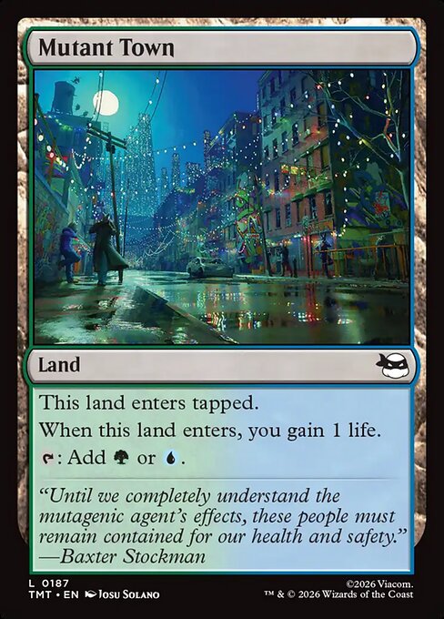 Mutant Town - Teenage Mutant Ninja Turtles Magic card