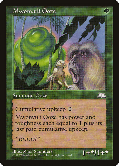 Mwonvuli Ooze - Weatherlight Magic card