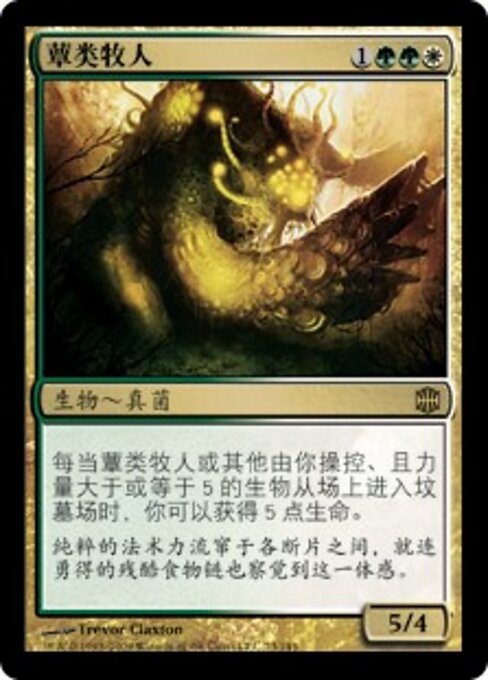 Mycoid Shepherd - DCI Promos (#28) - Illustrated by Jarreau Wimberly - Magic: The Gathering Card