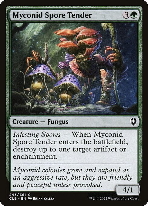 Myconid Spore Tender - Commander Legends: Battle for Baldur's Gate Magic card