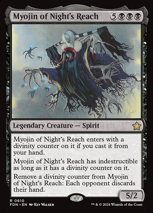 Myojin of Night's Reach - Foundations Magic card