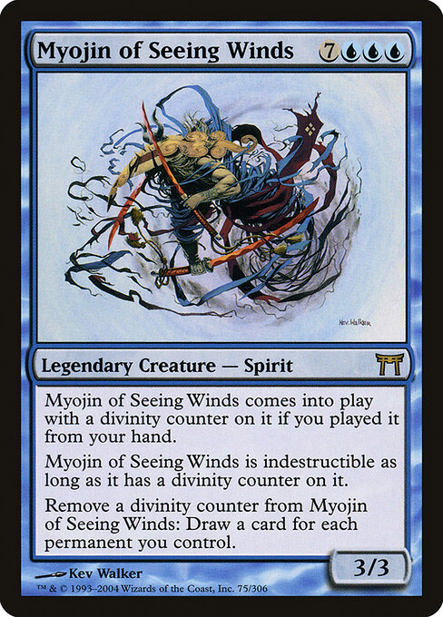 Myojin of Seeing Winds - Champions of Kamigawa Magic card