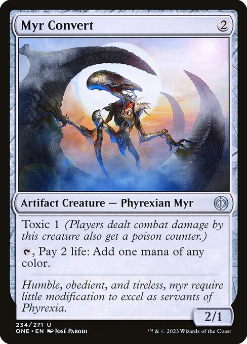 Myr Convert - Phyrexia: All Will Be One Magic card