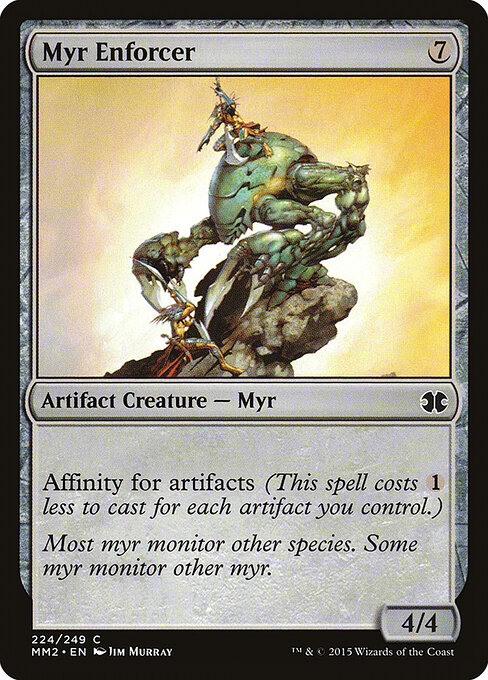 Myr Enforcer - Modern Masters 2015 Magic card