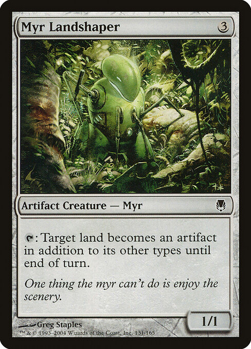 Myr Landshaper - Darksteel Magic card