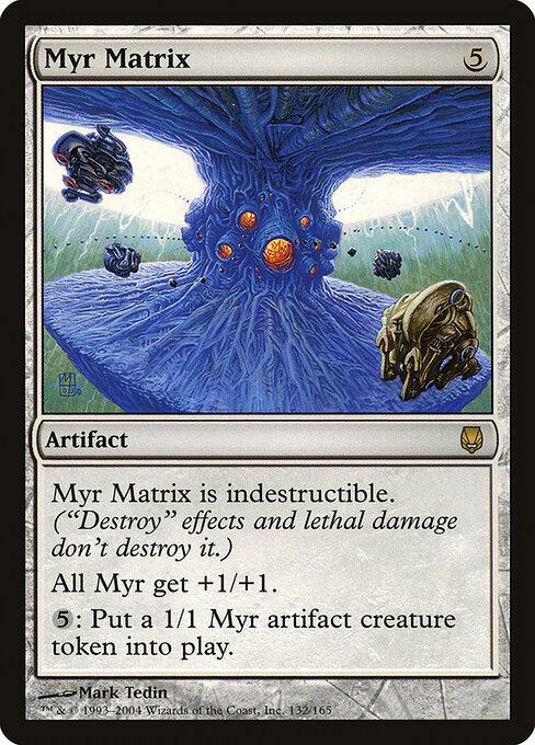 Myr Matrix - Darksteel Magic card