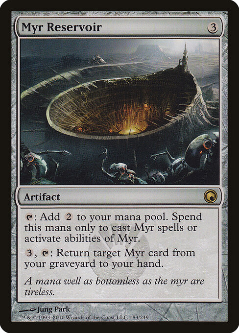 Myr Reservoir - Scars of Mirrodin Magic card