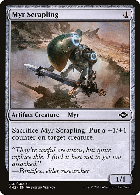 Myr Scrapling - Modern Horizons 2 Magic card