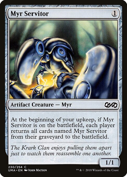Myr Servitor - Ultimate Masters Magic card