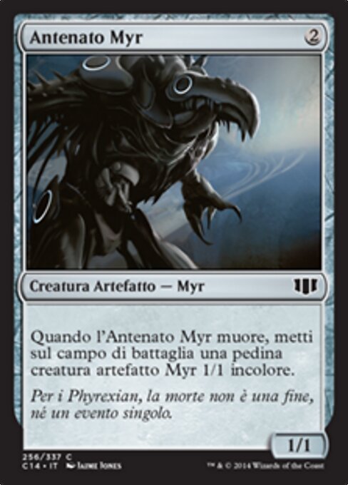 Père des myrs (Myr Sire) - Commander 2014 (#256) - Illustrated by Jaime Jones - Magic: The Gathering Card
