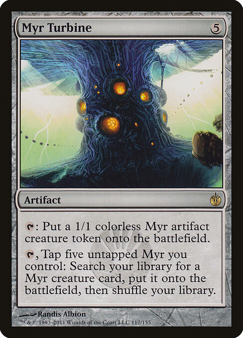 Myr Turbine - Mirrodin Besieged Magic card