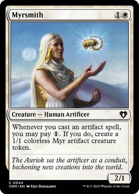 Myrsmith - Commander Masters Magic card