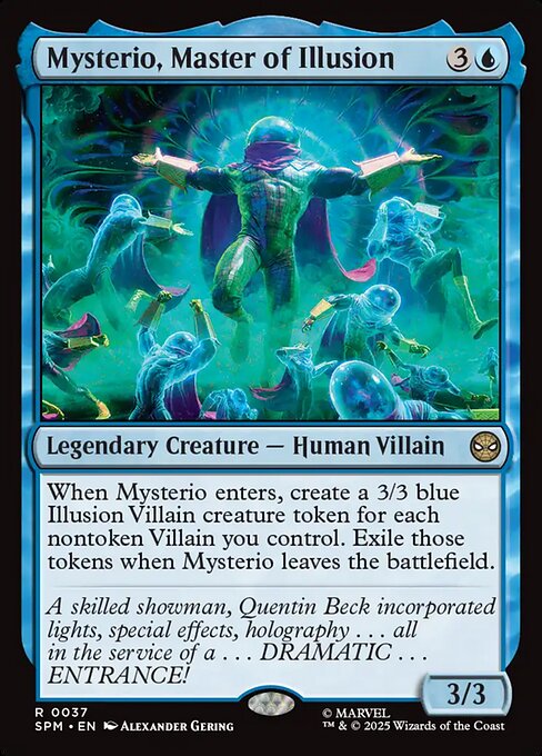 Mysterio, Master of Illusion - Marvel's Spider-Man Magic card