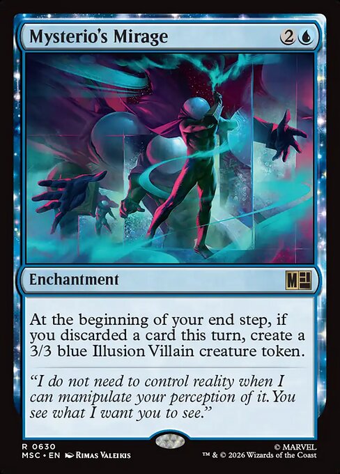 Mysterio's Mirage - Marvel Super Heroes Commander Magic card