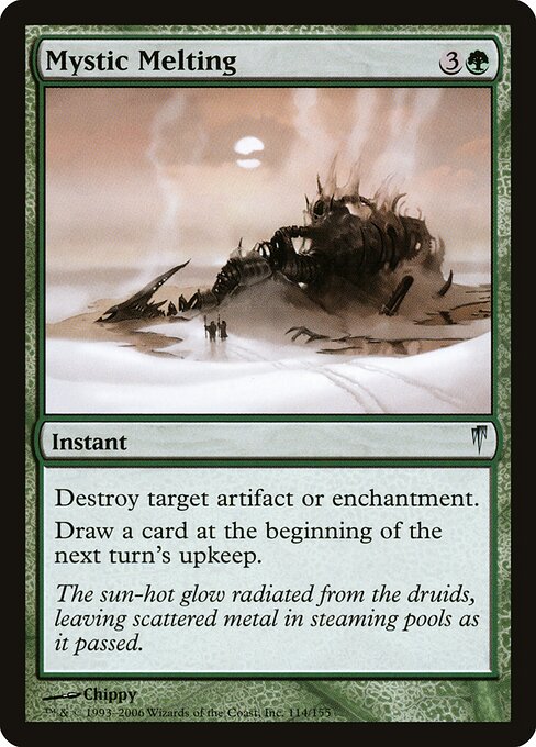 Mystic Melting - Coldsnap Magic card