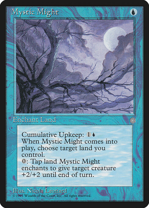 Mystic Might - Ice Age Magic card
